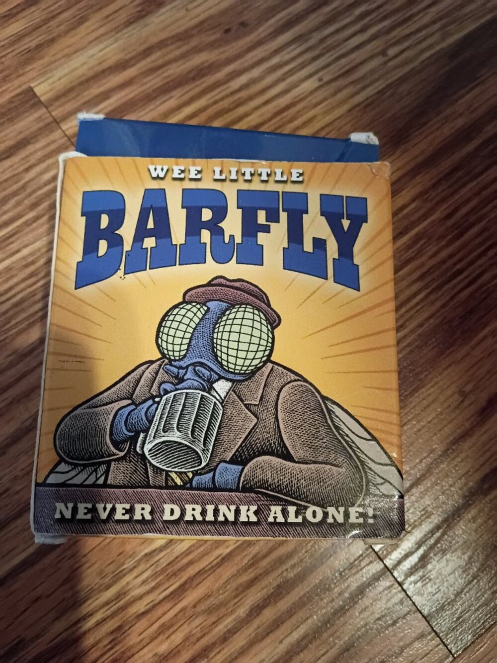 We Little Barfly Drinking novelty figure